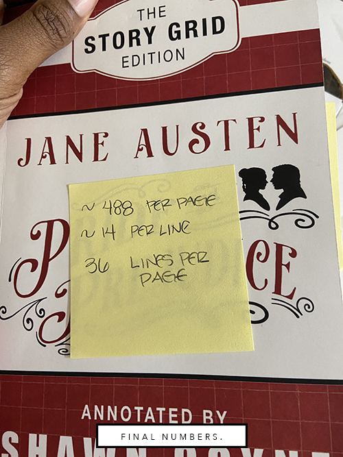 Finalize Numbers My Trick for Getting an Estimate Word Count